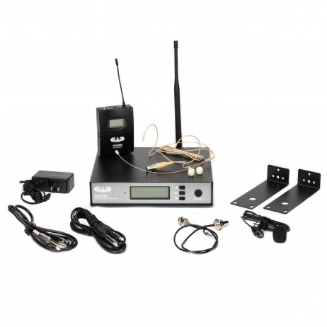 CAD Audio CAD WX1000BP UHF Wireless Body Pack Microphone System (510-570 MHz) - view 2