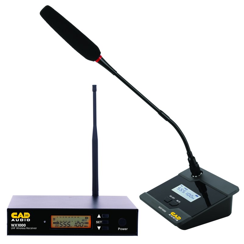 CAD Audio CAD WX1000GN Wireless Gooseneck Microphone System (550-590 MHz) - view 2
