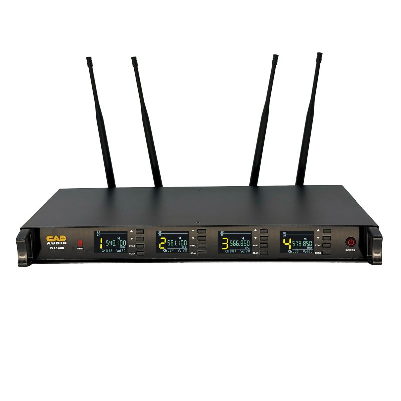 CAD Audio CAD WX1400GN Four-Channel Wireless Gooseneck Microphone System (550-590 MHz) - view 2