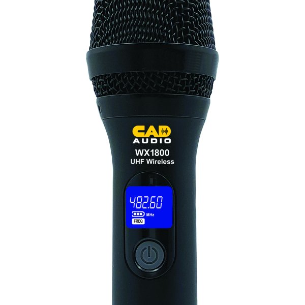 CAD Audio CAD WX1800HH True Diversity UHF Wireless Handheld Microphone System (550-590 MHz) - view 2