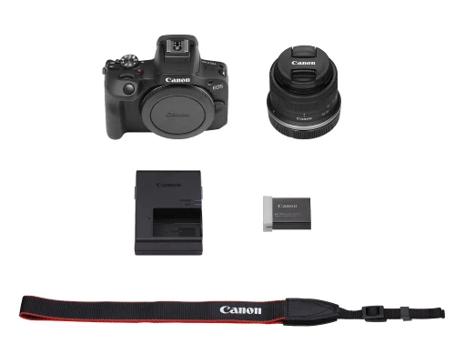 Canon EOS R100 RF-S18-45mm F4.5-6.3 IS STM and RF-S55-210mm F5-7.1 IS STM Two-Lens Kit - view 4