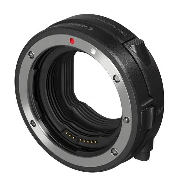 Canon Drop-In Filter Mount Adapter EF-EOS R with Circular Polarizing Filter A - view 3