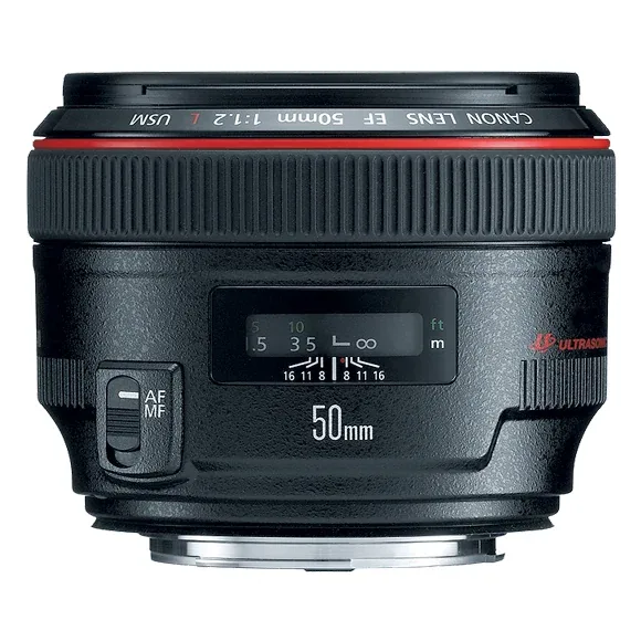 Canon EF 50mm f/1.2L USM Lens product image