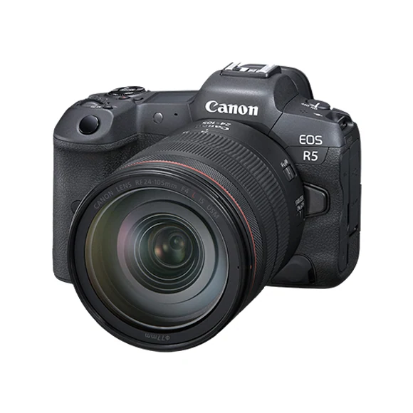 Canon EOS R5 RF24-105mm F4 L IS USM Lens Kit - view 3