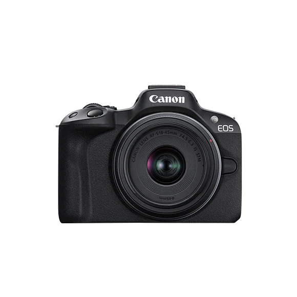 Canon EOS R50 RF-S18-45mm F4.5-6.3 IS STM and RF-S55-210mm F5-7.1 IS STM Two-Lens Kit product image