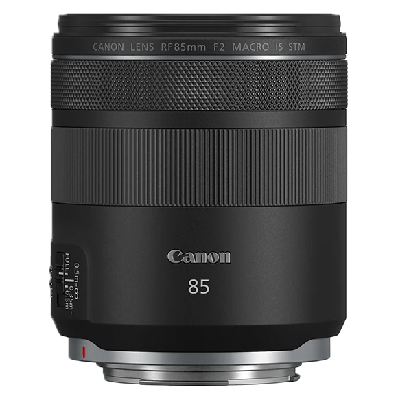 Canon RF85mm F2 Macro IS STM Lens product image