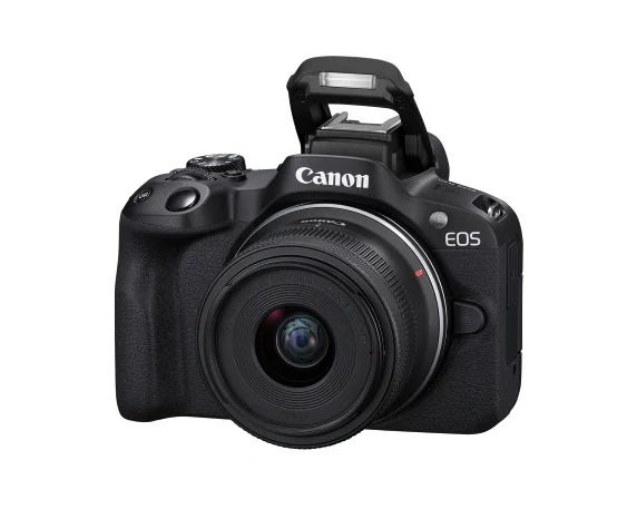 Canon EOS R50 RF-S18-45mm F4.5-6.3 IS STM and RF-S55-210mm F5-7.1 IS STM Two-Lens Kit - view 4