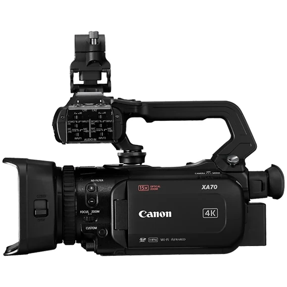 Canon XA70 Professional 4K Camcorder - view 3