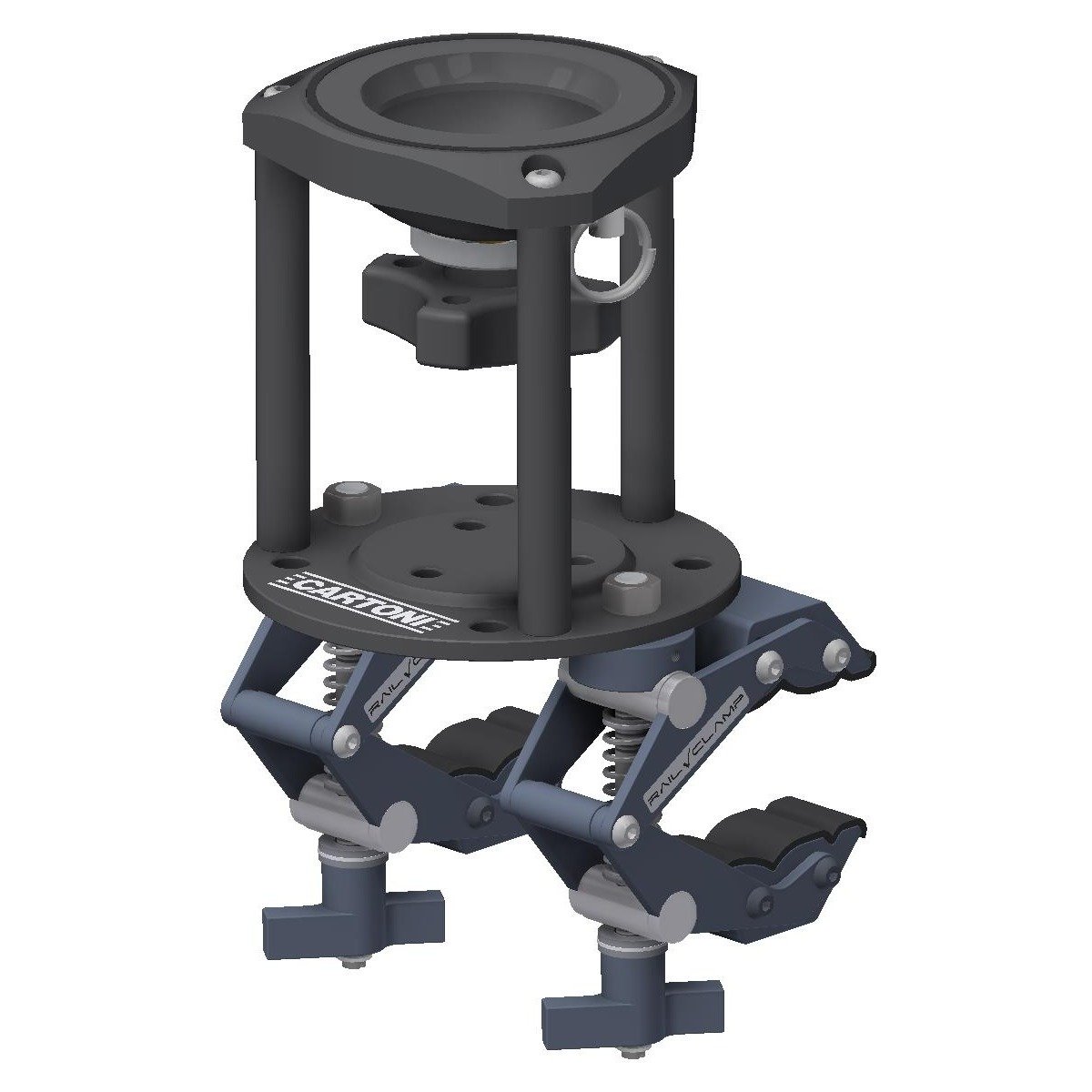Cartoni Rail Clamp for 75/100mm Bowl Base Heads (AH905) - view 2