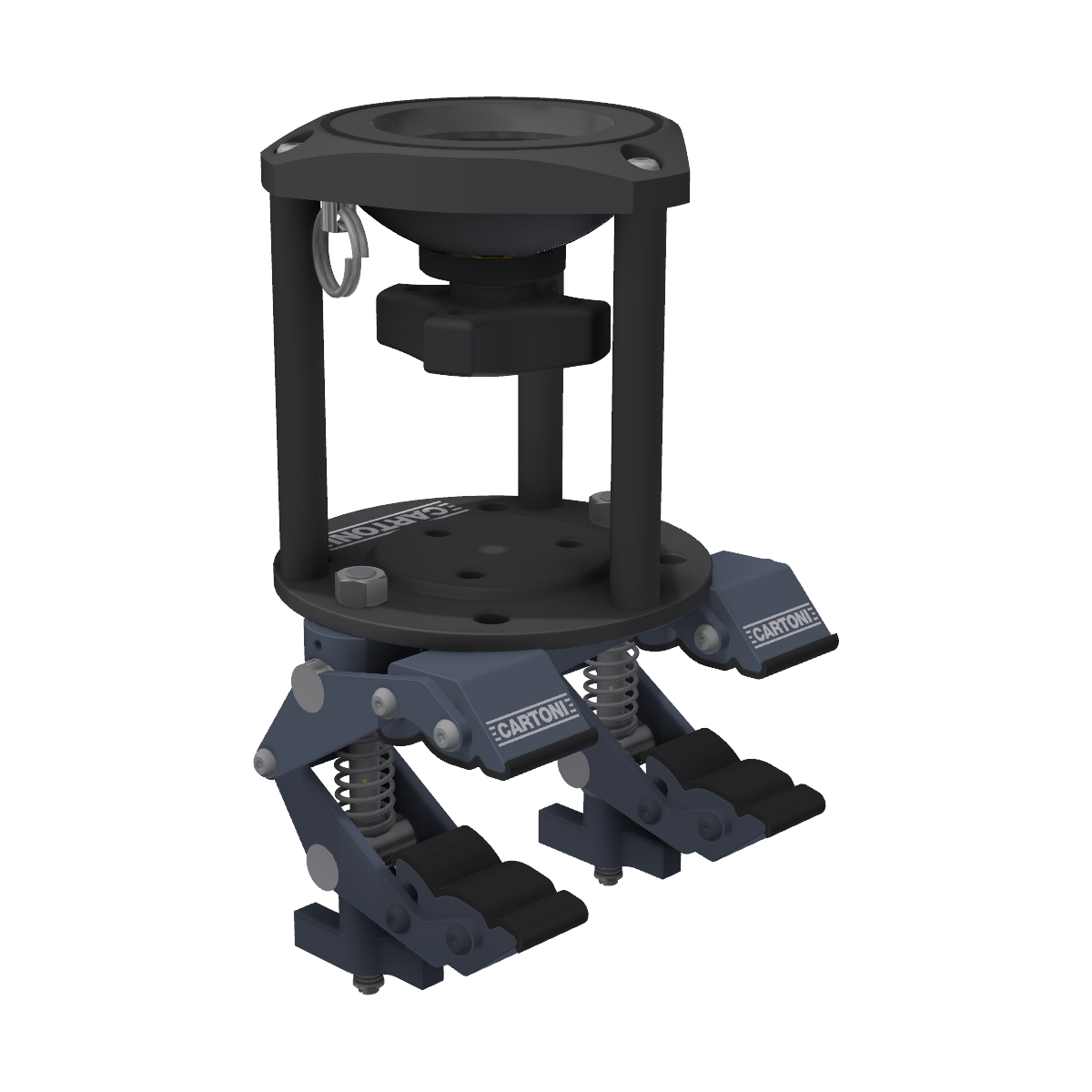 Cartoni Rail Clamp for 75/100mm Bowl Base Heads (AH905) - view 6