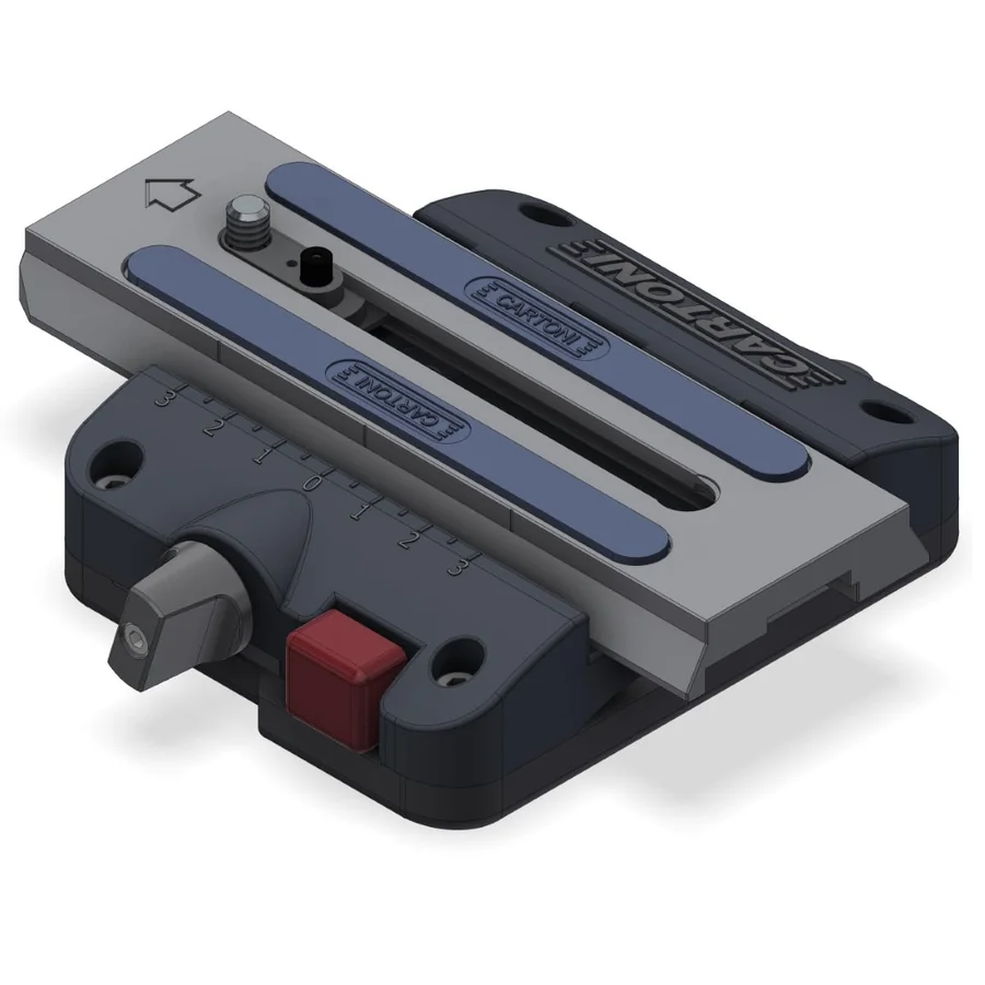 Cartoni AH923 Universal Sliding Plate Assembly for Focus 8