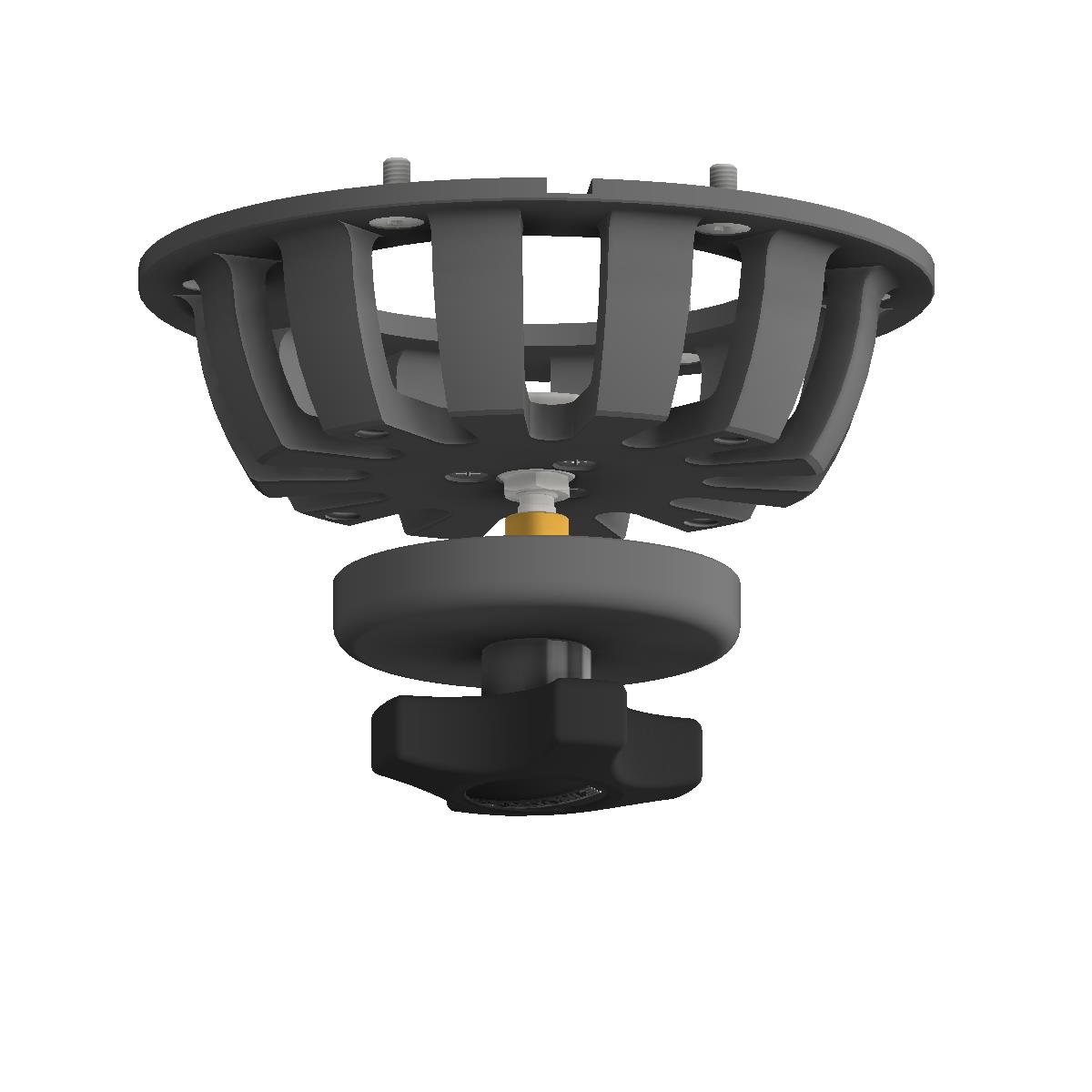 Cartoni AH949 Flat Base to 150 mm Bowl Converter - view 3