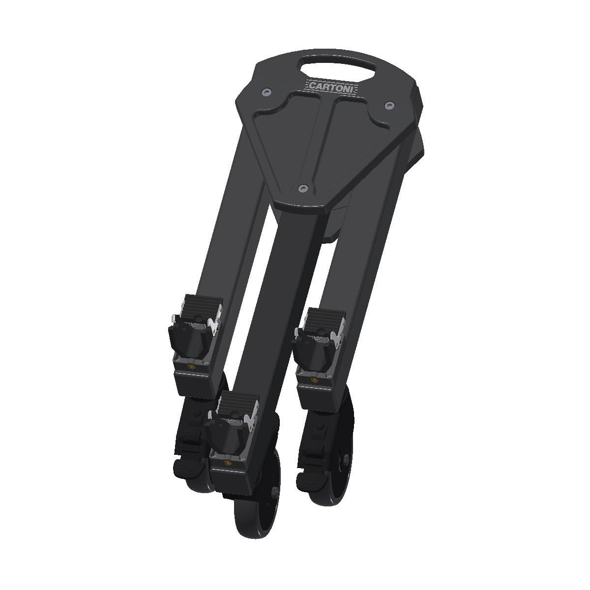 Cartoni HD Dolly 125mm Single Wheels (D746) - view 4