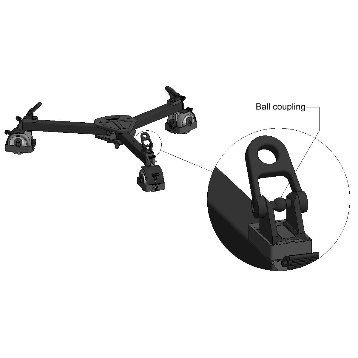 Cartoni D837 Aluminum Studio - view 4