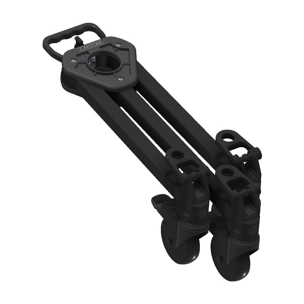Cartoni Standard Dolly - 100mm single wheels (D844) - view 3