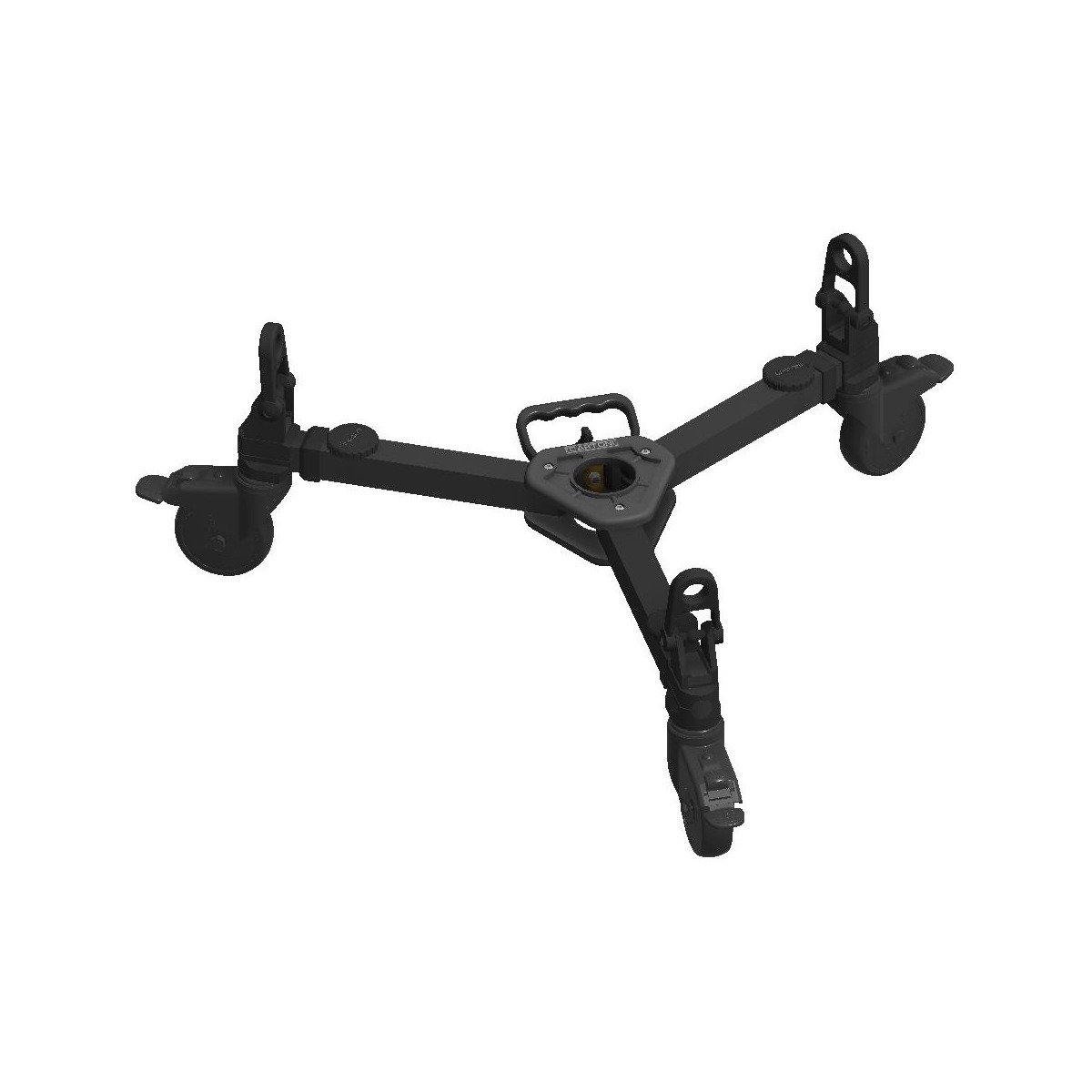 Cartoni Extendable Standard Dolly - 100mm single wheel (D844/A) - view 4
