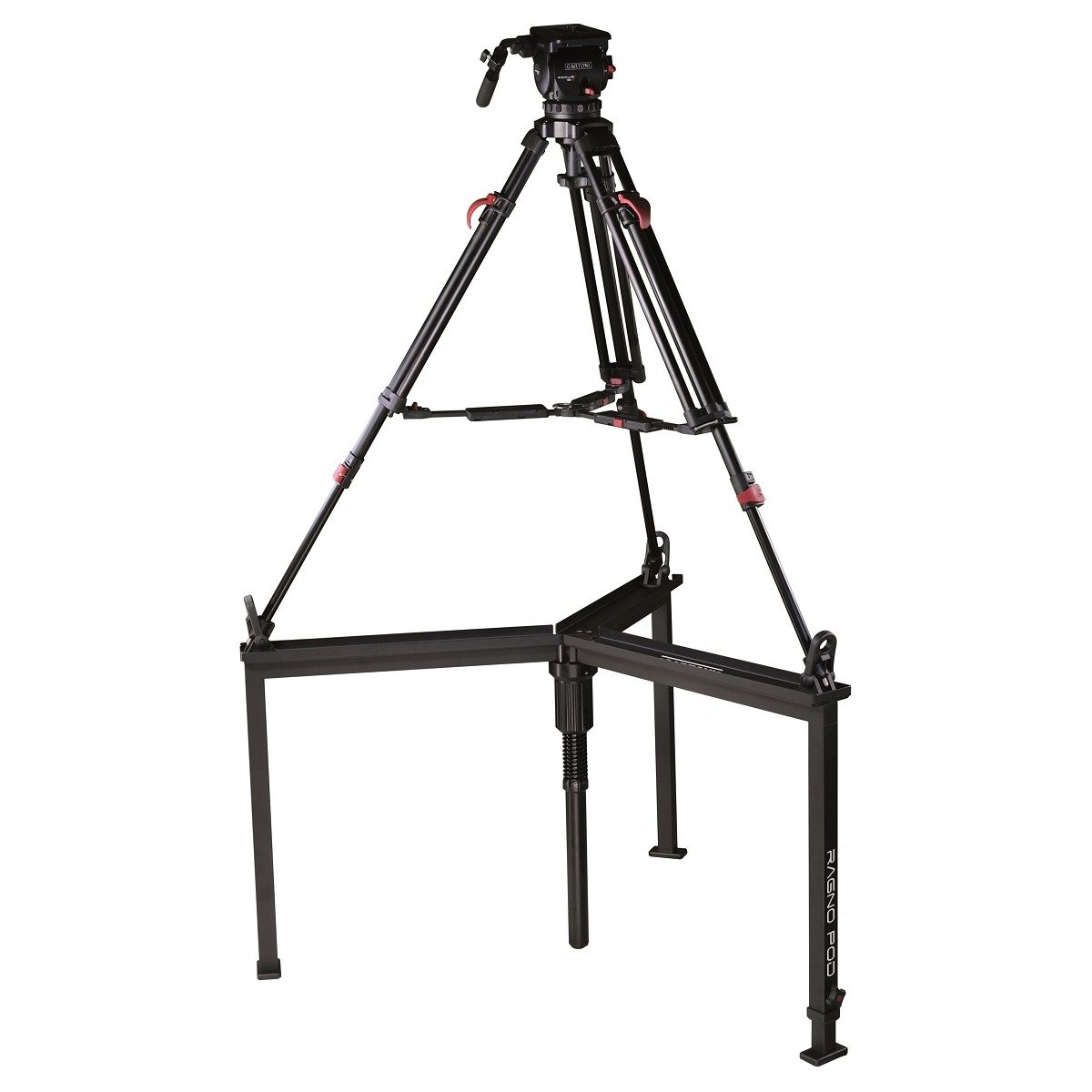 Cartoni Ragno Pod KT800 Tripod Riser with Carrying Case product image