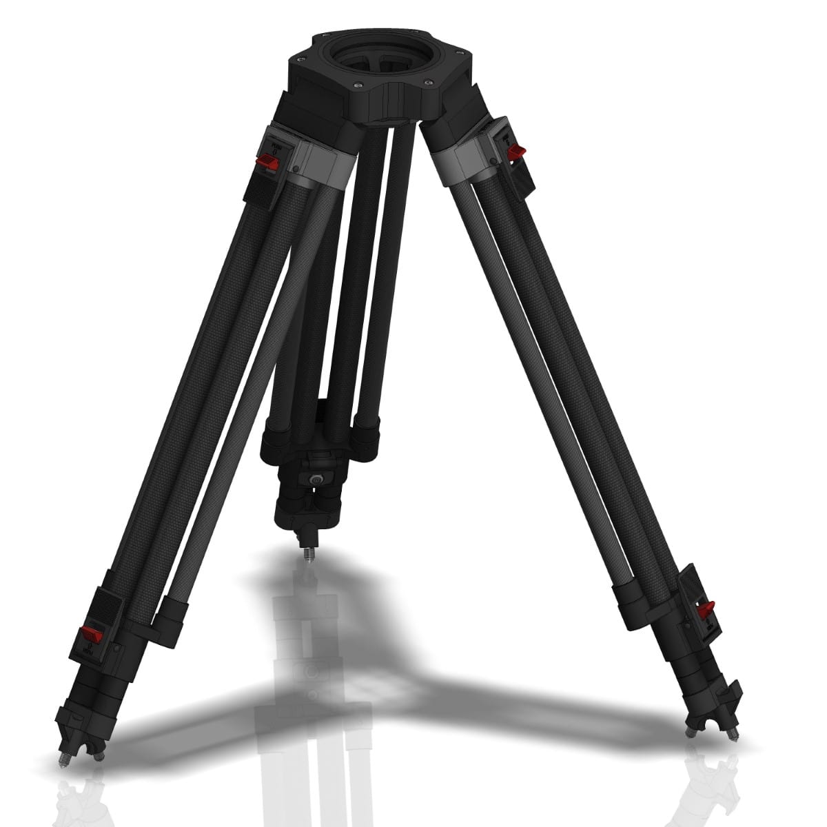 Cartoni EFP 2st. Carbon 100 Tripod (T723/2C) - view 2