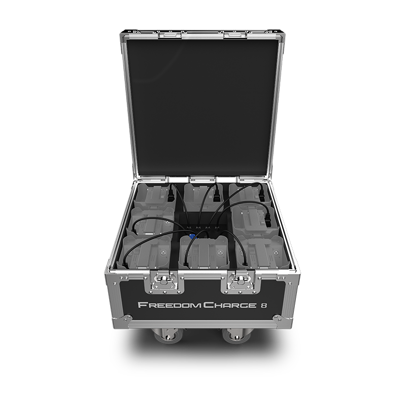 Chauvet DJ Freedom Charge 8 Stackable Road Case