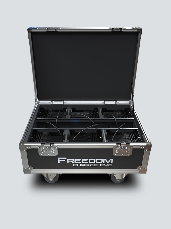 Chauvet DJ Freedom Charge Cyc Charging Road Case for Freedom Cyc, Holds 6 - view 3
