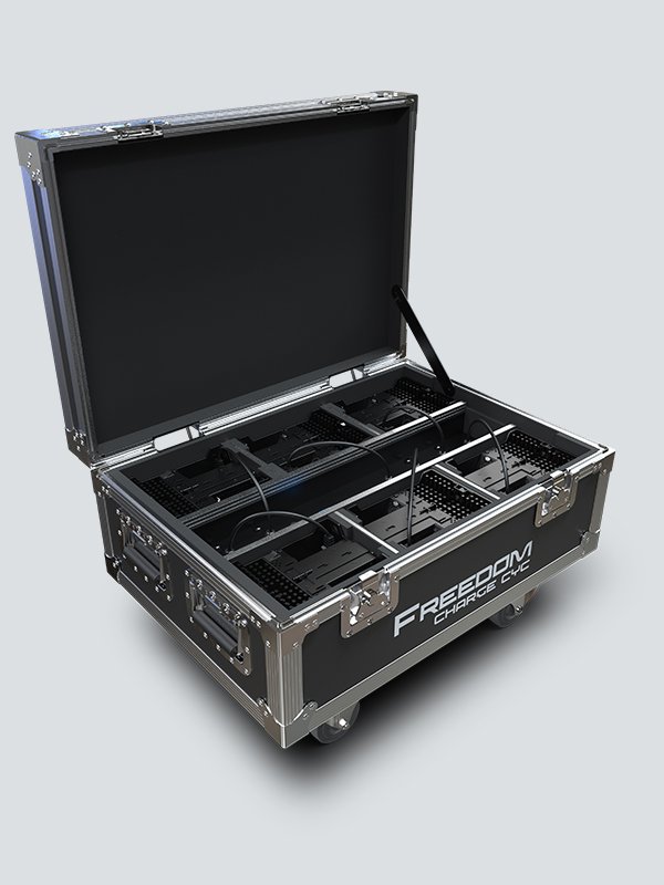 Chauvet DJ Freedom Charge Cyc Charging Road Case for Freedom Cyc, Holds 6 - view 2