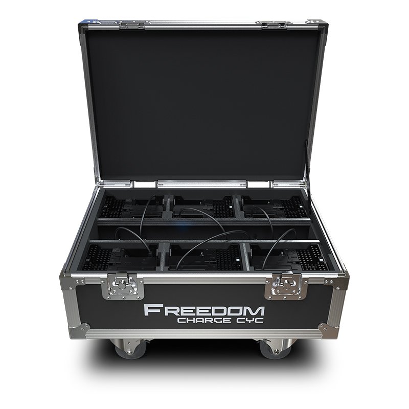 Freedom Charge Cyc Charging Road Case for Freedom Cyc, Holds 6
