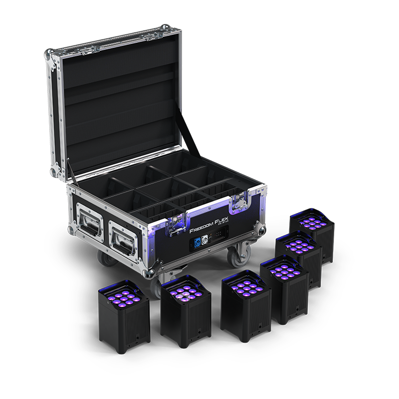 Freedom Flex H9 IP X6 Battery Hex-Color IP Uplights