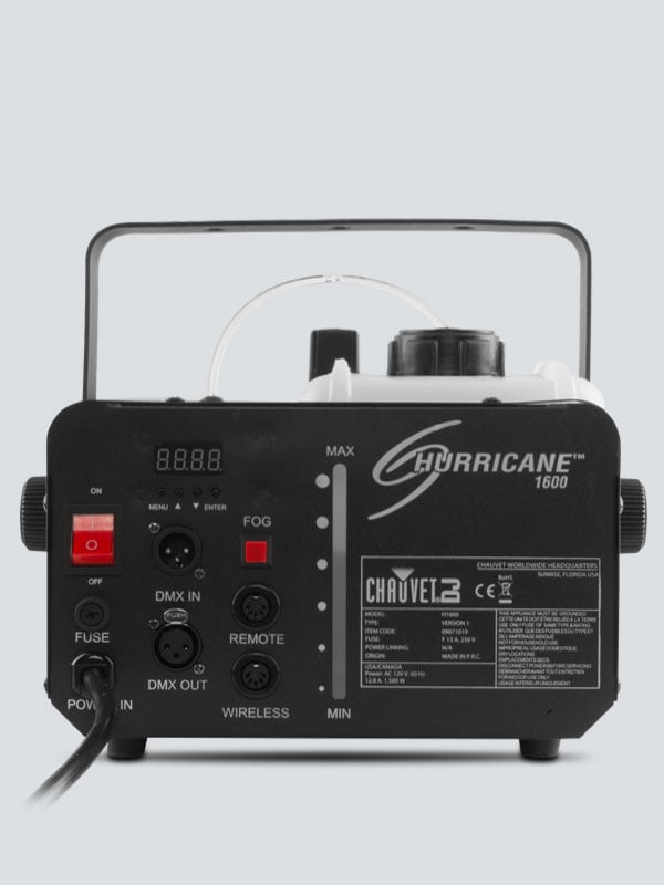 Chauvet DJ Hurricane 1600 Fog Machine - view 4