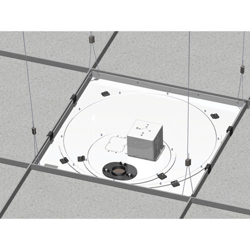Chief CMS445N Speed-Connect Suspended Ceiling Tile Replacement Kit with Power Outlet Housing