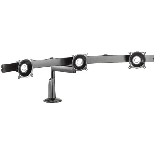 Chief KCS320B Single Arm Desk Mount Triple Monitor