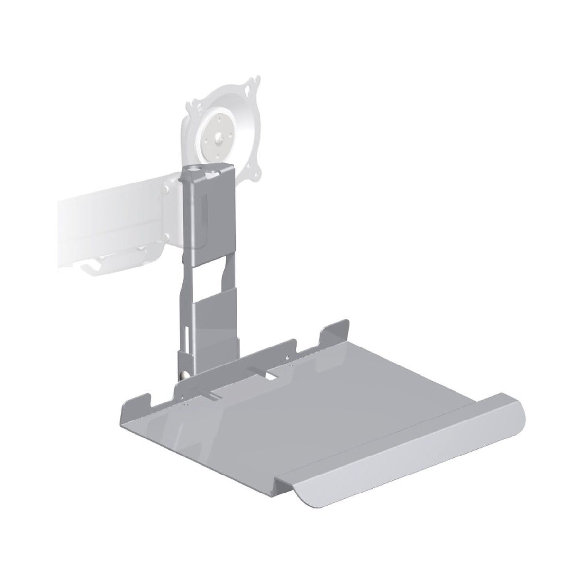 Chief KSA1021S Keyboard Tray Accessory Keyboard Tray Accessory, a Chief Desktop Monitor Accessory sized 19.5" x 11.5" x 5"(495.3 x 292.1 x 127 mm) - view 2