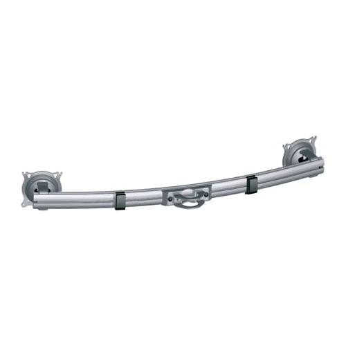 Chief KTA225S Widescreen Dual Monitor Array Pole Clamp, Silver
