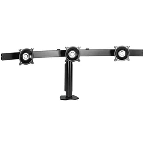 Chief KTC320B Triple Horizontal Desk Clamp Mount