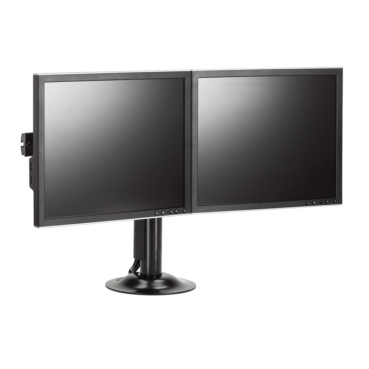 Chief KTG220B Dual Horizontal Grommet Mount Black - view 3