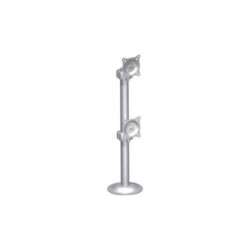 Chief KTG230S Dual Vertical Grommet Mount Silver