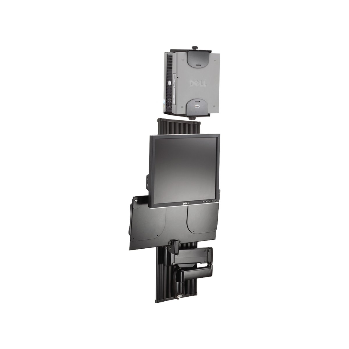 Chief KWT110B All-in-One Monitor Workstation Wall Mount - view 4