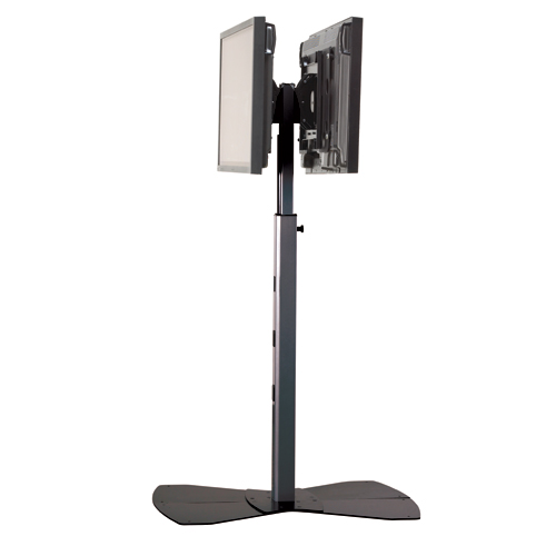 Chief MF2U Medium Flat Panel Dual-Display Floor AV Stand
