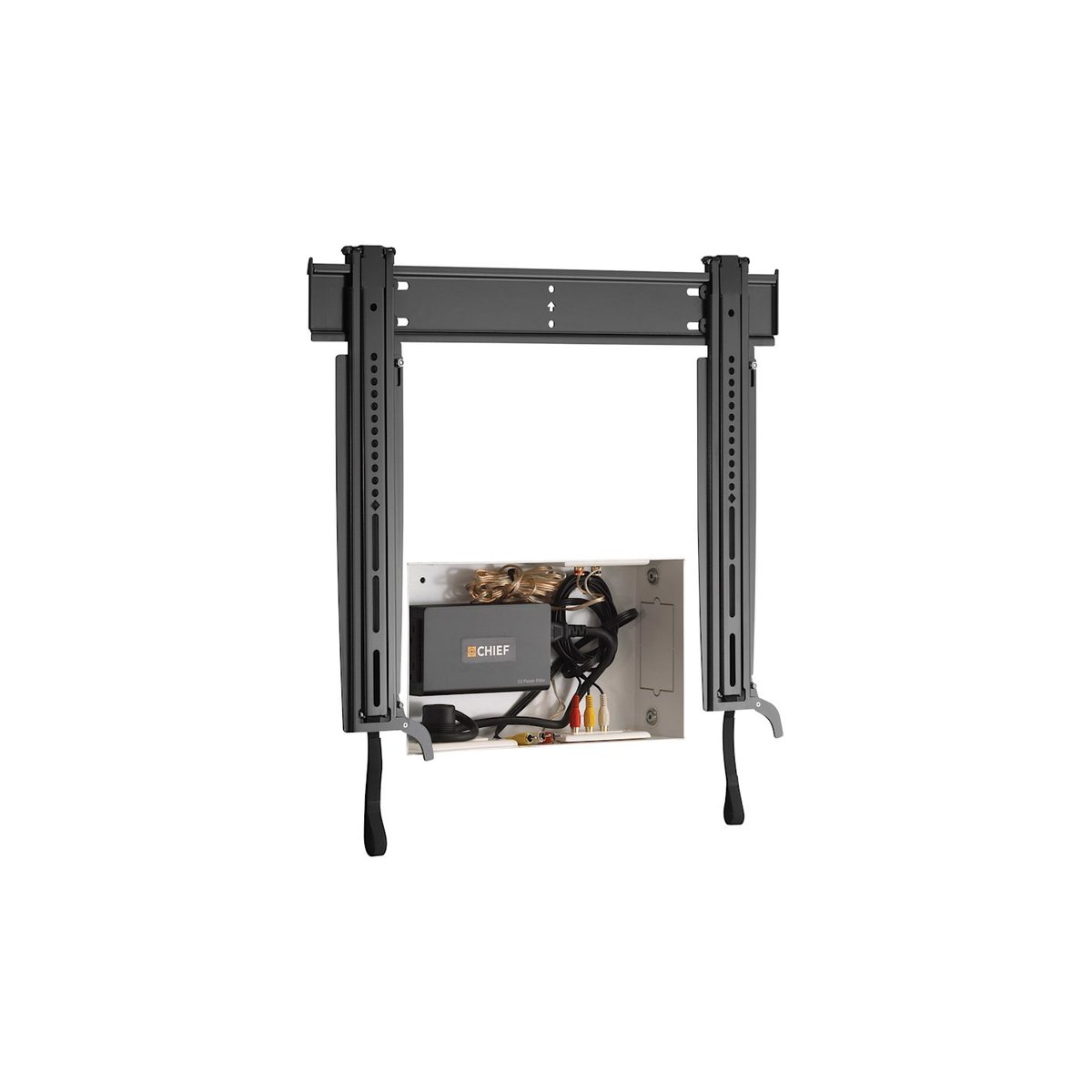 Chief MSTU Medium Thinstall Fixed Wall Display Mount - view 3