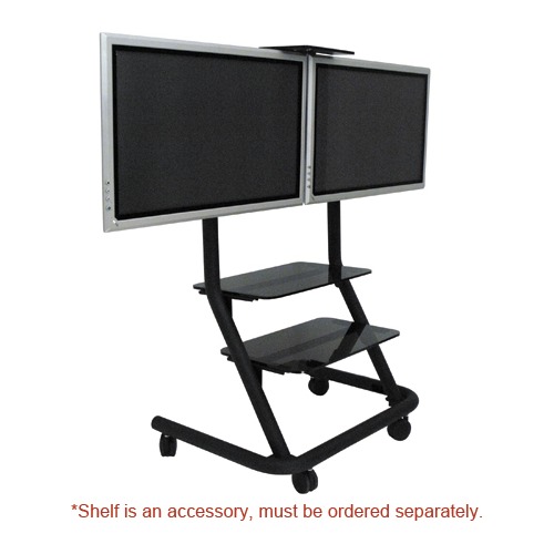 Chief PPD2000 Dual Display Video Conferencing Cart (Without Interface)