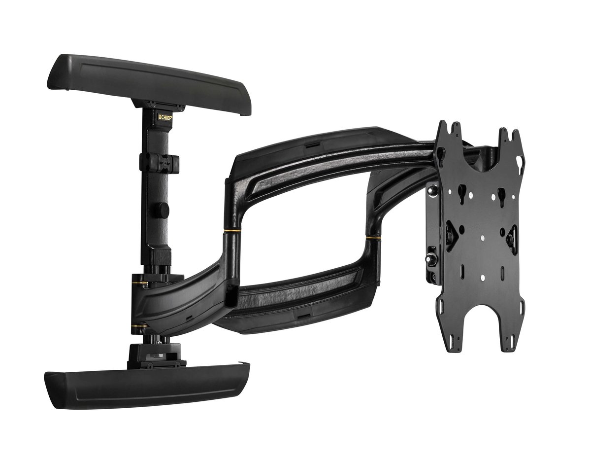 Chief TS525TU Large Thinstall Dual Swing Arm Wall Display Mount, 25 in Extension