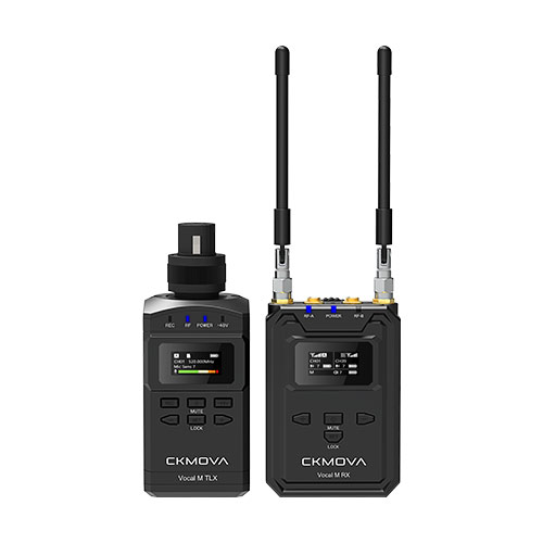 CKMOVA Vocal M V3 UHF Plug-On Wireless Microphone System with Recorder product image