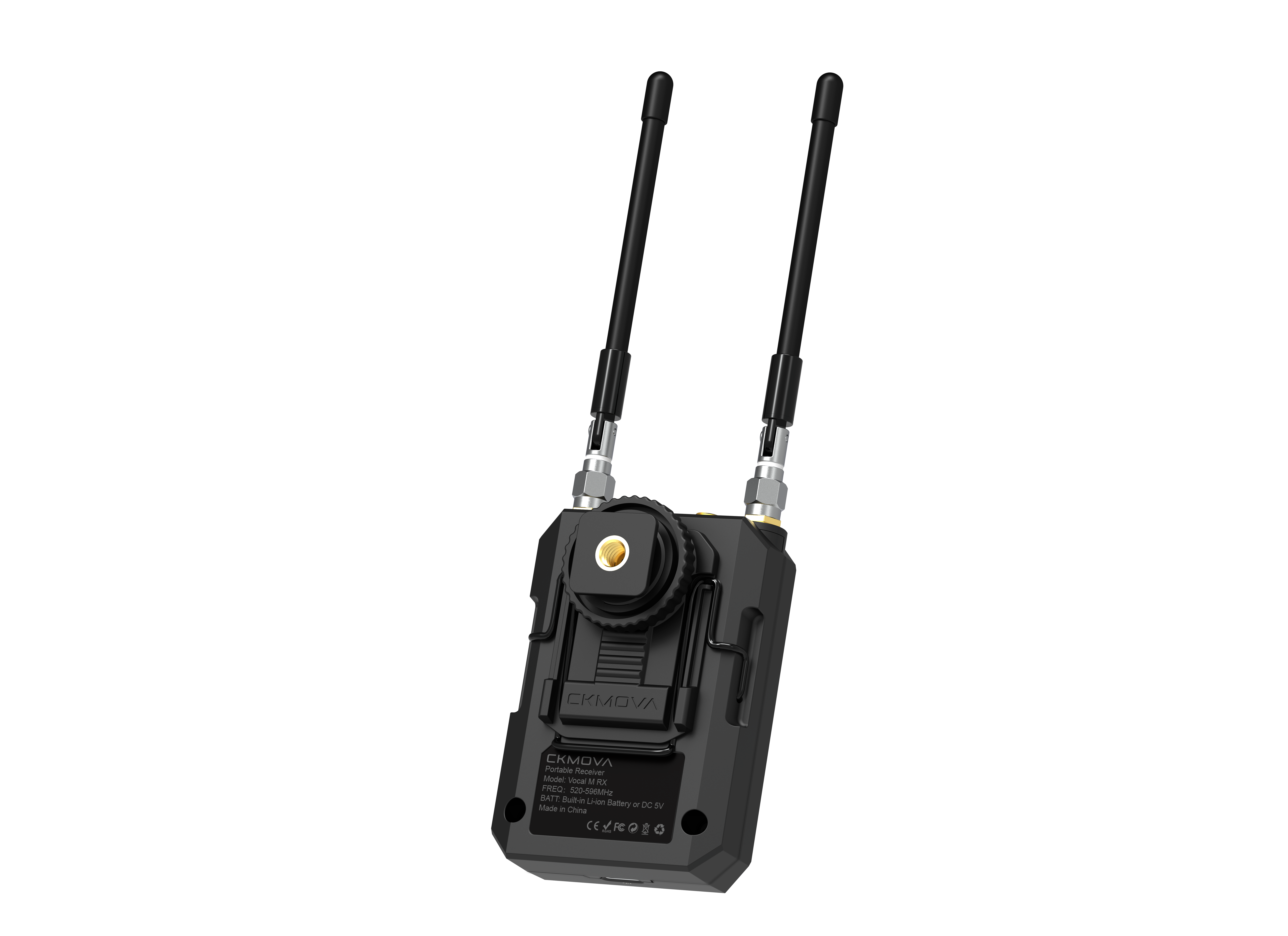 CKMOVA Vocal M V3 UHF Plug-On Wireless Microphone System with Recorder - view 2