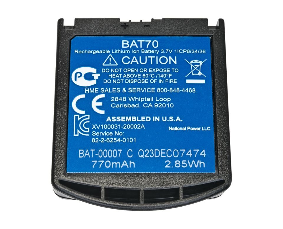 Clear-Com BAT70 EQUIP Rechargeable Battery - view 2