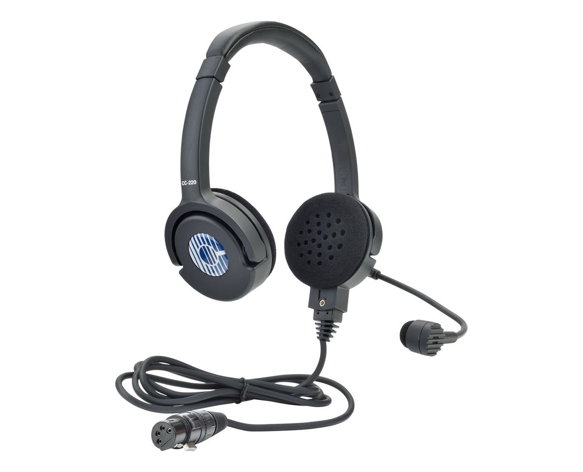 Clear-Com CC-220 Dual-Ear Lightweight Intercom Headset - view 3