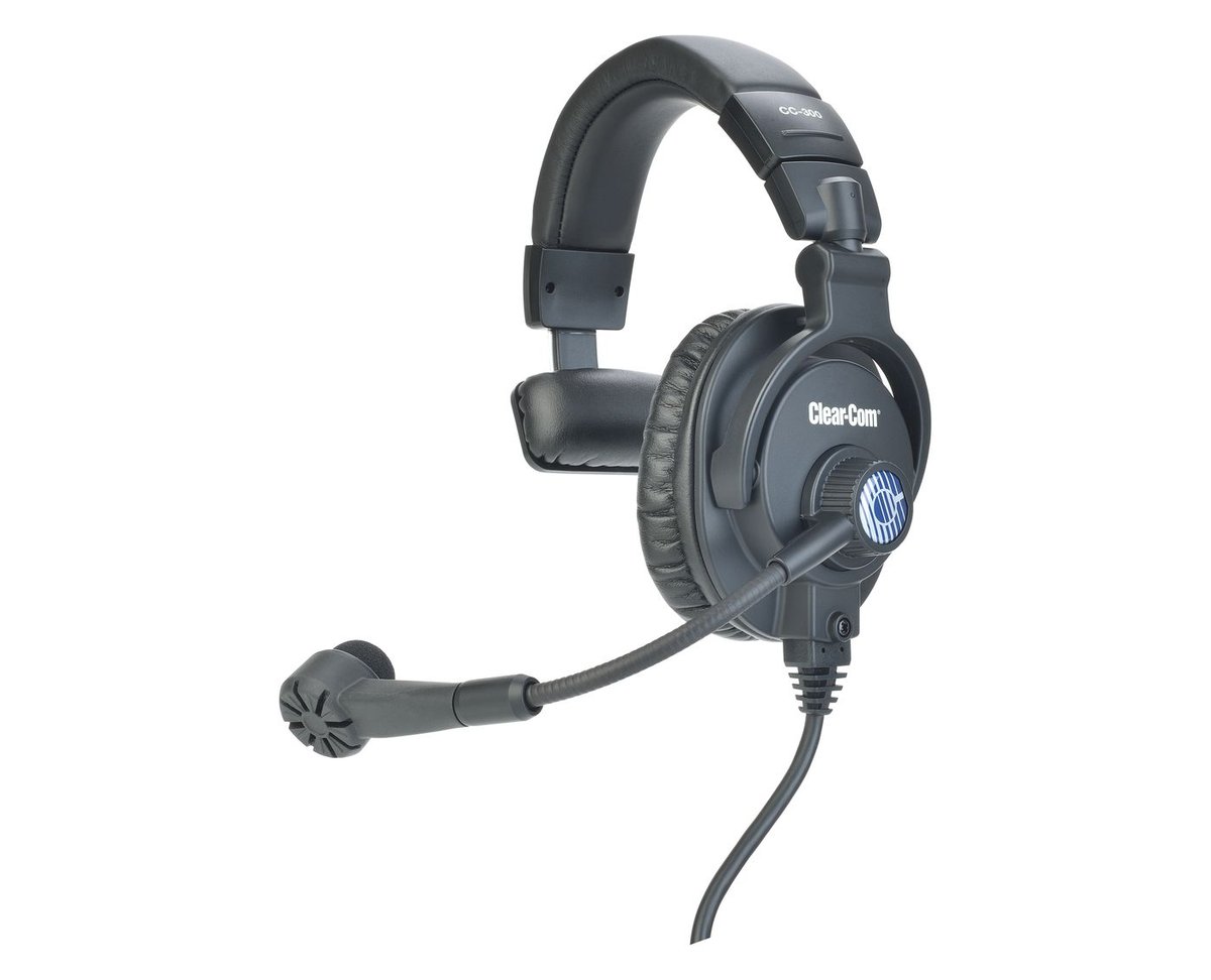 Clear-Com CC-300 Single-Ear Medium-Weight Intercom Headset product image