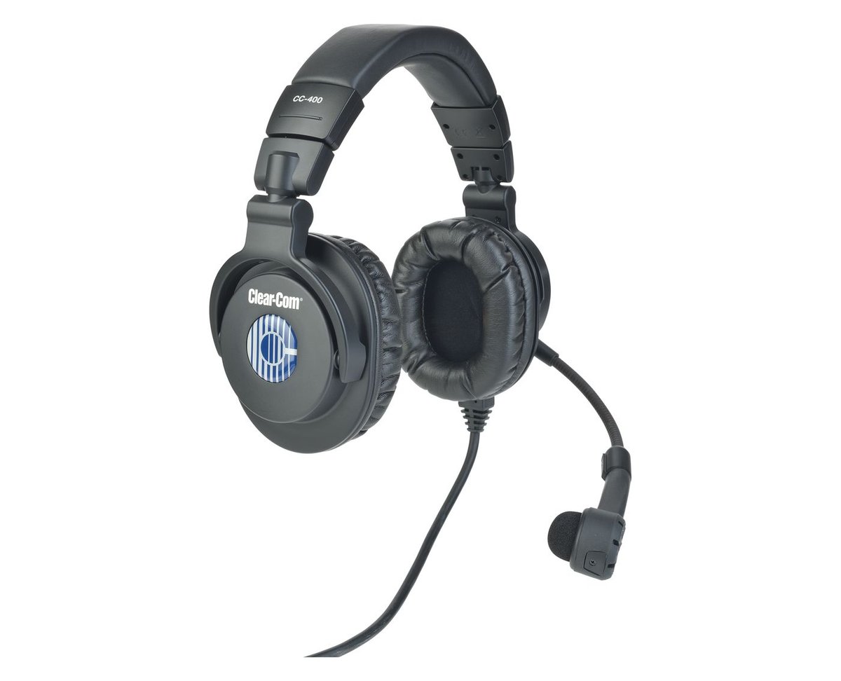 Clear-Com CC-400 Dual-Ear Medium-Weight Intercom Headset - view 2