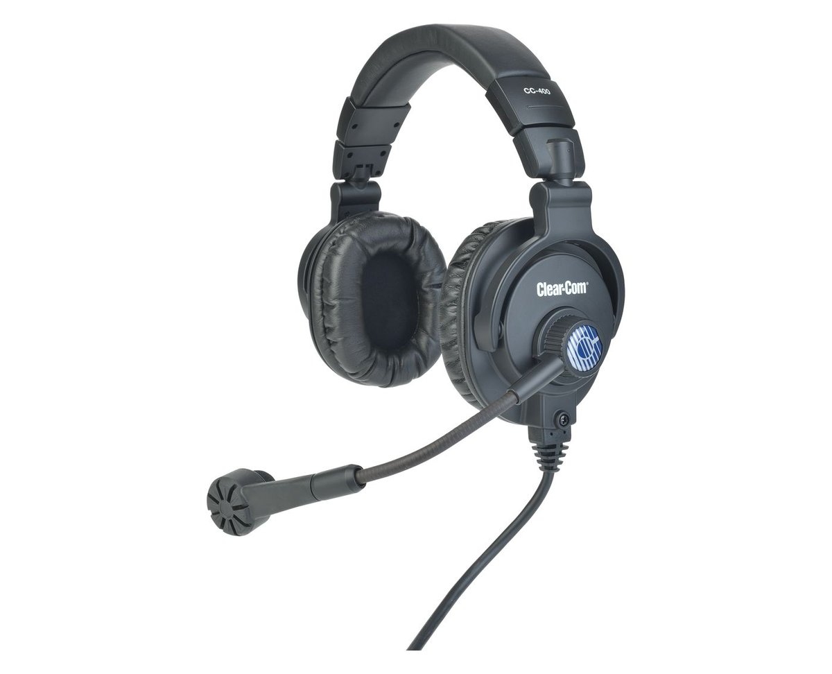 Clear-Com CC-400 Dual-Ear Medium-Weight Intercom Headset - view 3