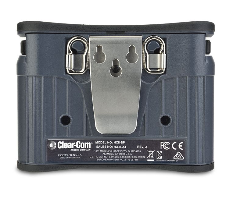 Clear-Com HXII-BP-4K HelixNet 4-Channel Digital Beltpack - view 5