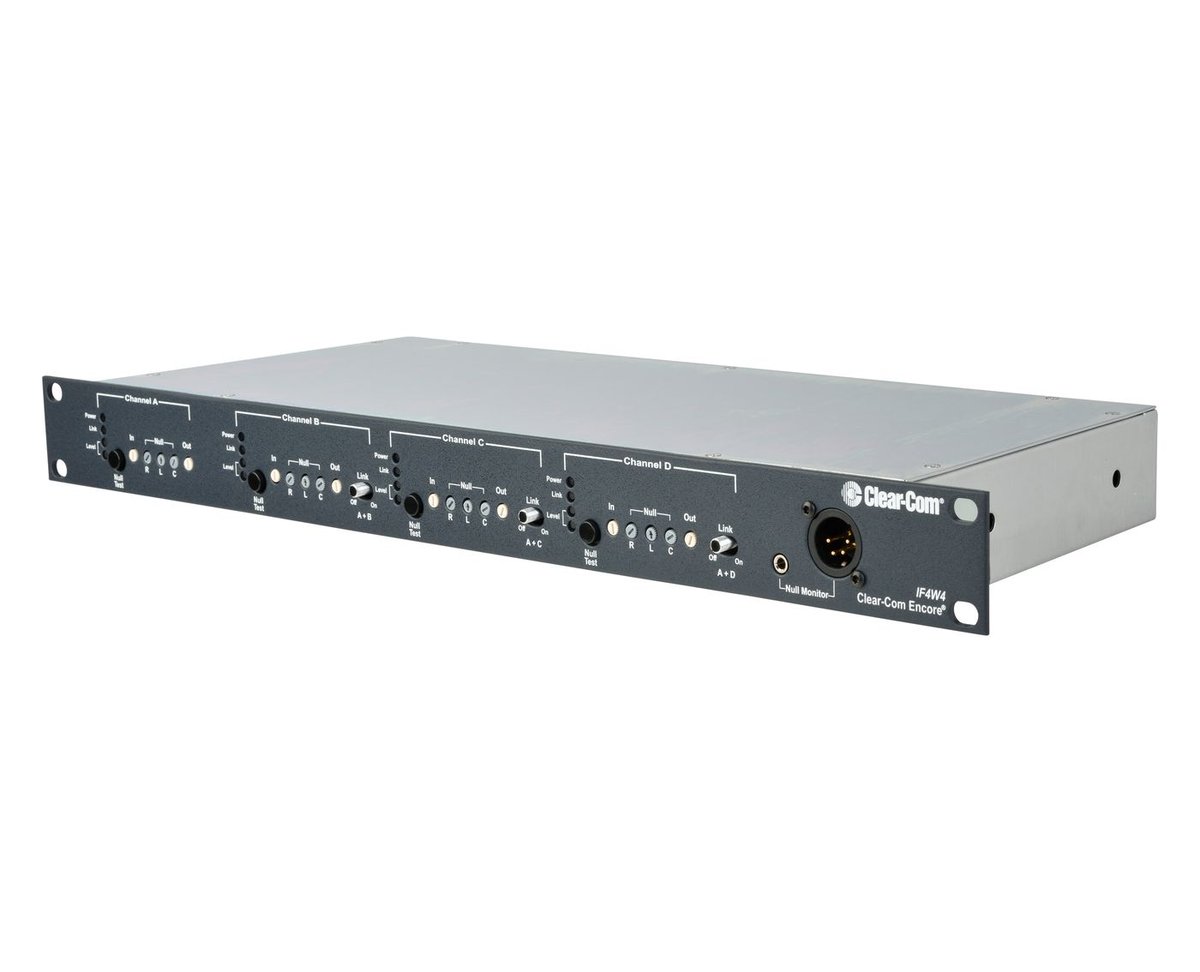 Clear-Com IF4W44-Channel 4-Wire to Partyline Interface - view 5