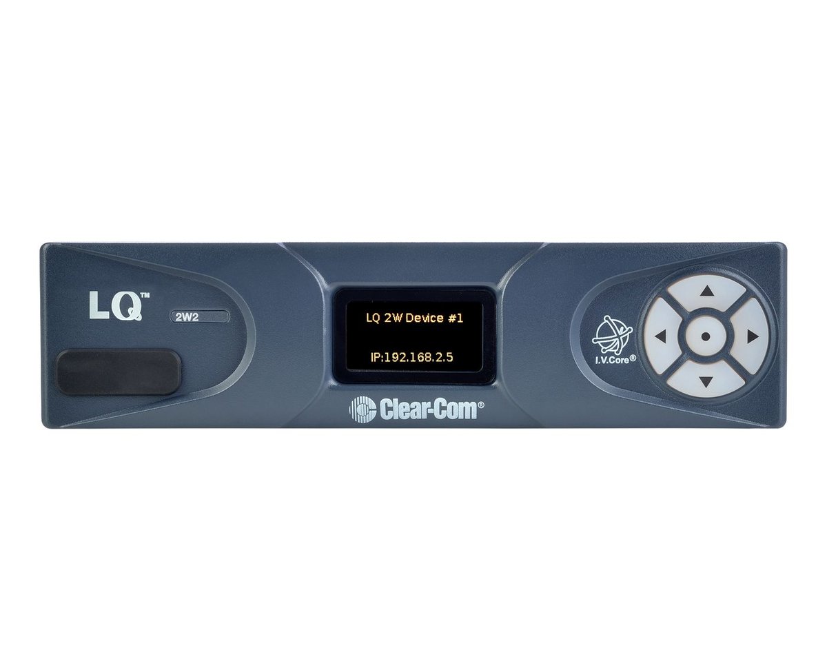 Clear-Com LQ-2W2 LQ Series 2-Port 2-Wire IP Interface product image
